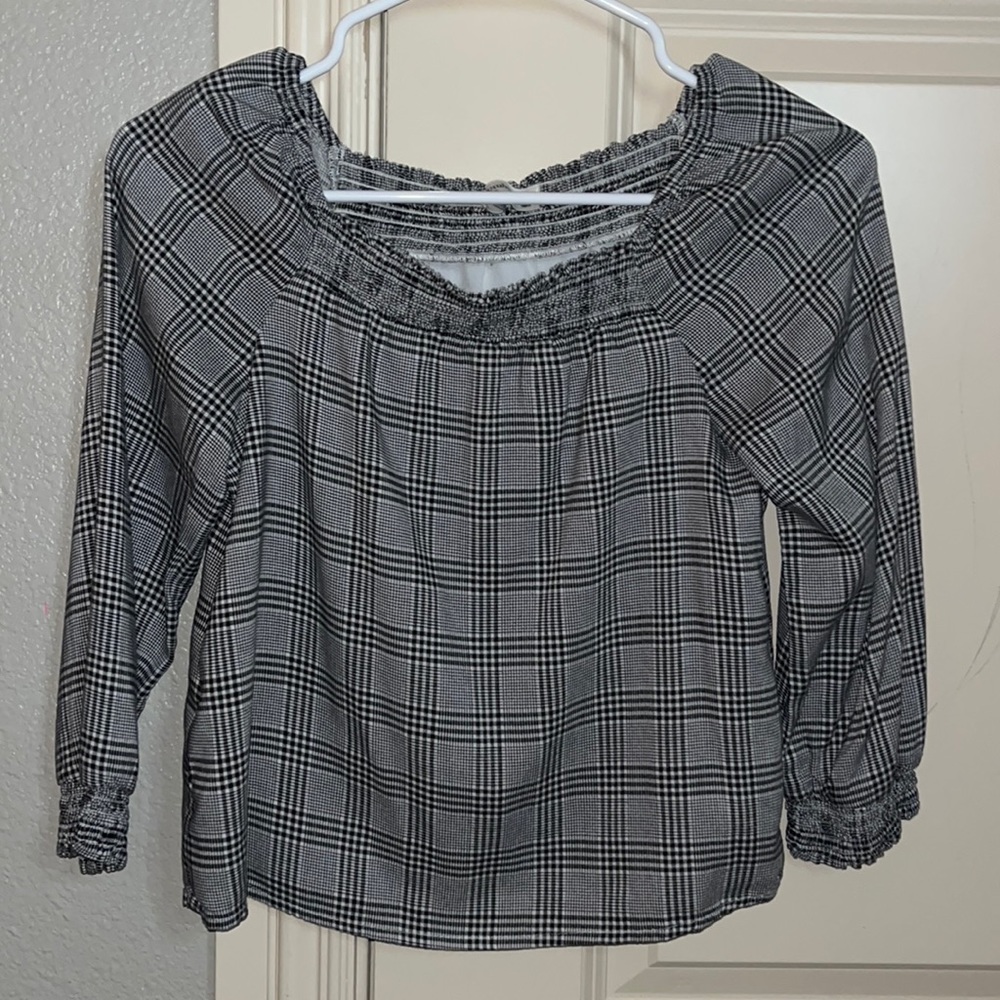 Abercrombie Kids striped Long-Sleeve top